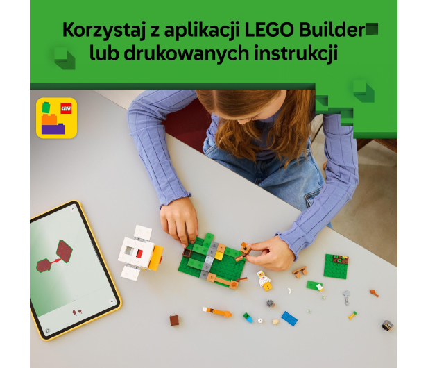 LEGO MINECRAFT 21585 Farma kurczaków - 1473417 - zdjęcie 16